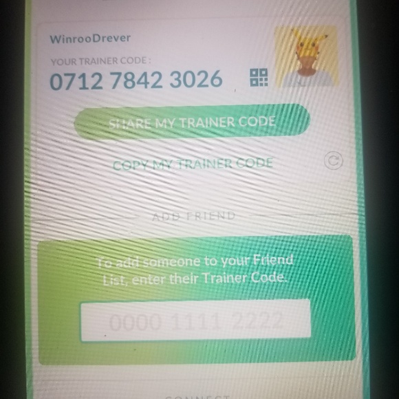 Pokemon GO Trainer Codes - Picture 3 of 3